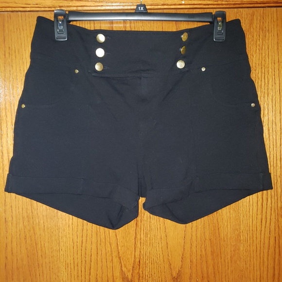 Cavalini Pants - Black Shorts